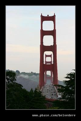 Golden Gate Bridge #9 from the Presidio - Battery Boutelle