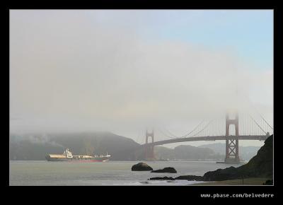 Golden Gate Bridge #2 from the Presidio - Battery Chamberlin