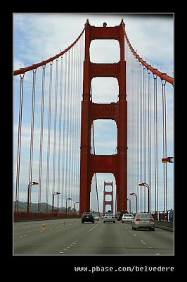 Crossing the Golden Gate Bridge, San Francisco, CA