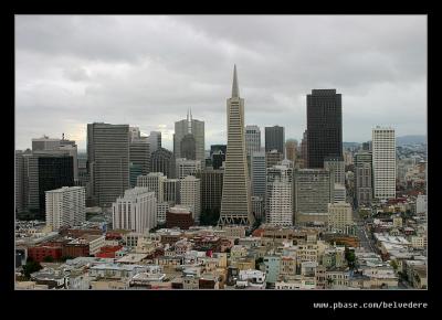 Downtown from Coit Tower, San Francisco, CA