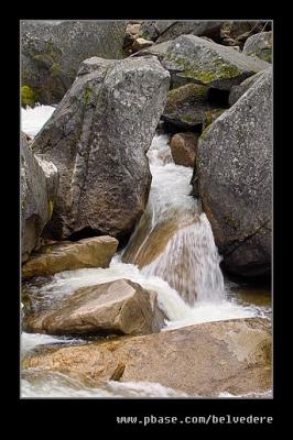 Water Flow #3 nr Vernal Falls Bridge, Yosemite NP, CA