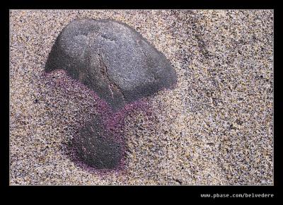 Stone & Purple Sand #2, Pfeiffer Beach, Big Sur, CA