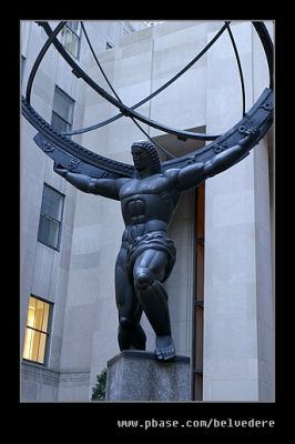 Atlas Sculpture, GE (RCA) Building, Rockefeller Center