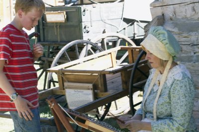 Pioneer day at Pioneer Village, Provo, Utah 2012