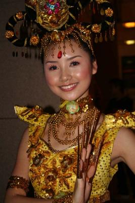 Zheng Guang- First  Place (Guang has since gone on to be crowned Miss China 2007)
