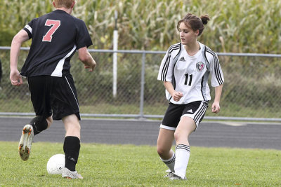 2011 Mohawk HS Soccer vs Marion Harding