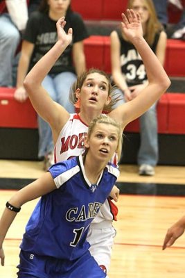 2007 Girls Basketball vs Carey