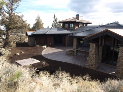 patio area