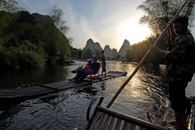 Yu Long River - The end of a perfect day