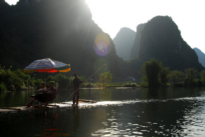 Yu Long River Sunset after a perfect day