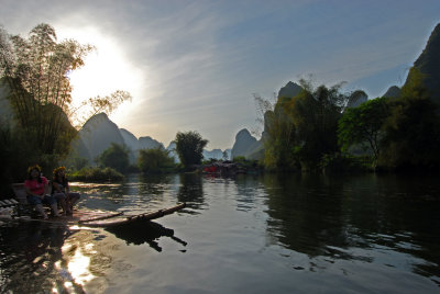 Yu Long River - evening is settling in