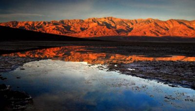 Badwater First Light Reflections