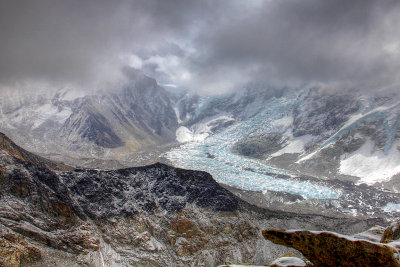 Khumbu Glacier from Kala Patthar