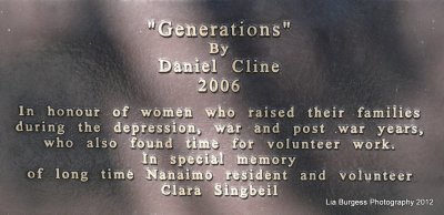 Generations Plaque