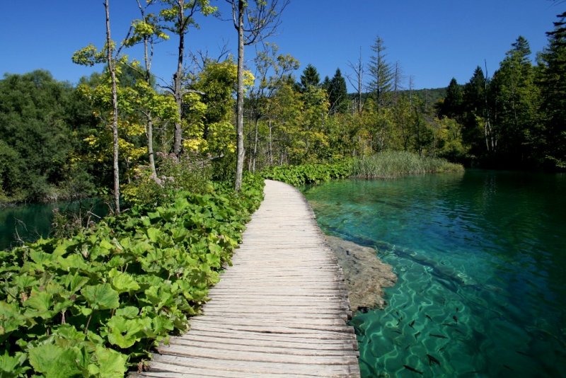 Plitvice Lakes National Park. Upper Lakes