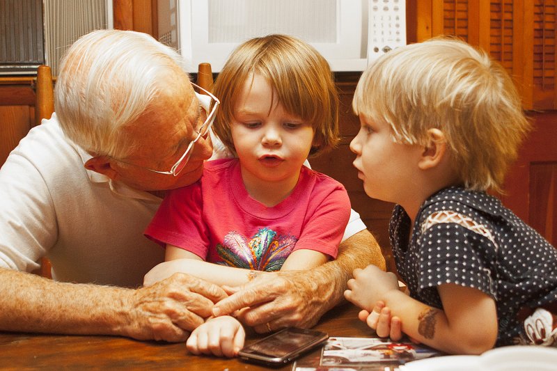 Grandad, Lucy, & Carden