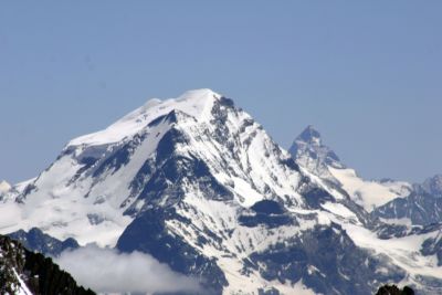 The Matterhorn on the right