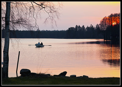 Sunset in Sweden