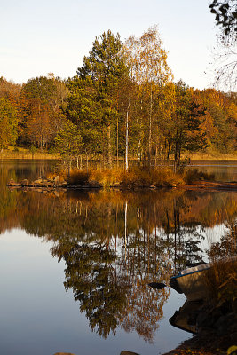 At the lake in Sweden