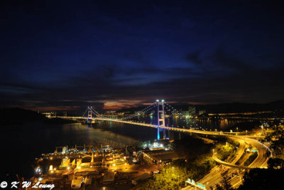 Tsing Ma Bridge @ night DSC_1303