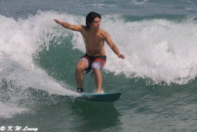 Surfing @ Big Wave Bay