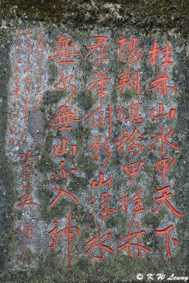 Stone inscriptions @ Bilian Peak DSC_7608