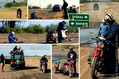 Royal Enfield Motocycle tour of Africa