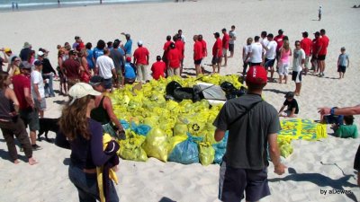 Blouberg Beach 1 Ton Cleanup