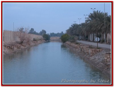 Canal along my walk