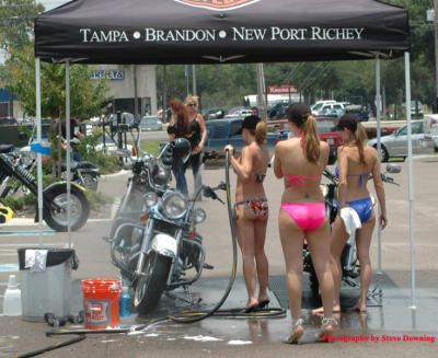 Harley Davidson Bike Wash