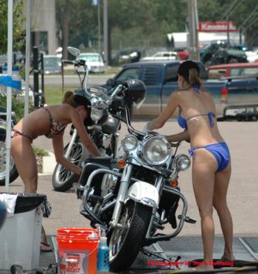 Harley Davidson Bike Wash