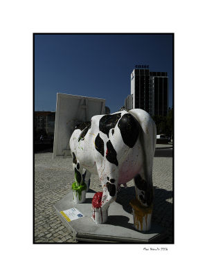 Lisboa, cows parade 2