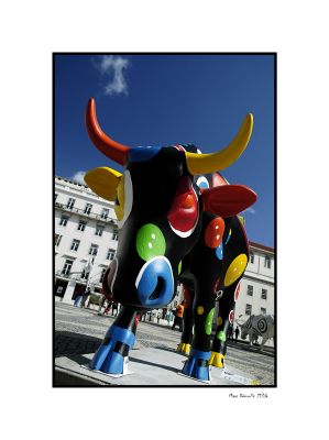 Lisboa, cows parade 7