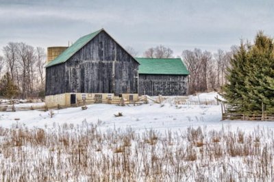 Barn In Winter 05954