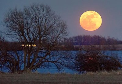 Supermoon Rising 20110319