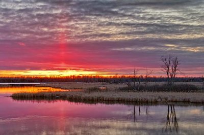 Swale Sunset 07875