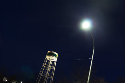 Streetlight Lens Flare Test 60D (08389)