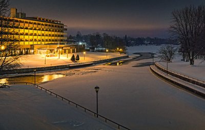 Rideau Canal At Night 20909-14