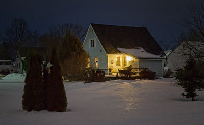 Nighttime House 20120124