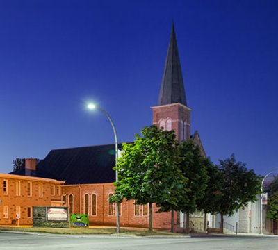 Baptist Church At Dawn 25333-40