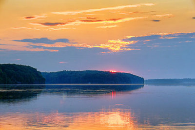 Upper Rideau Lake Sunrise 20120829