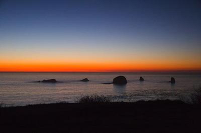 Oregon Coast at Twilight