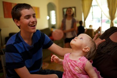Lucia's First Birthday Party--July 23, 2011