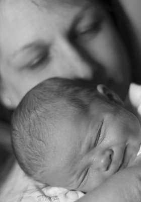 Carolina at One-Day Old...NO, this will not be a Daily Thing...