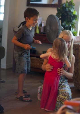 Celebrating Lucia's 2nd Birthday July 18, 2012