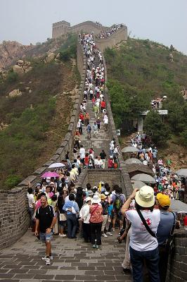 Badaling Great Wall - Invaded