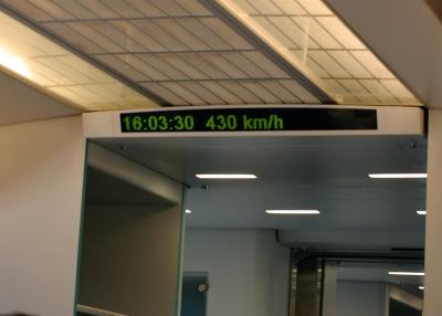 Shanghai - Pudong Maglev at 430 km per hr