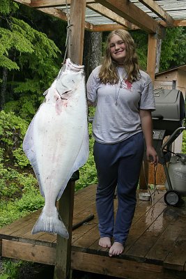 Amanda and another 60 pounder.jpg