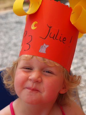 Julie 3 jaar