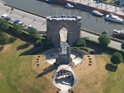 Van boven op de ijzertoren